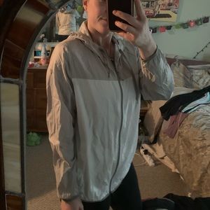 Eddie Bauer windbreaker with hood